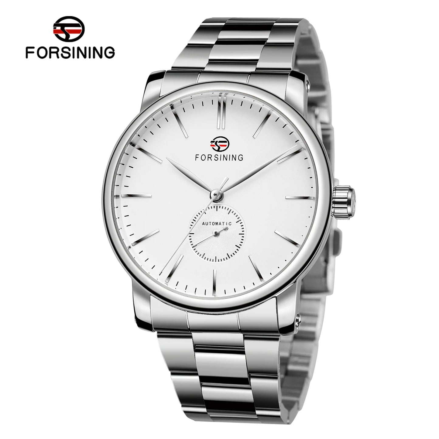 Excellence Luxury Brand Men's Watches Mechanical Movement stainless steel Automatic Self-winding Clock Male Big Dial Wrist Watches