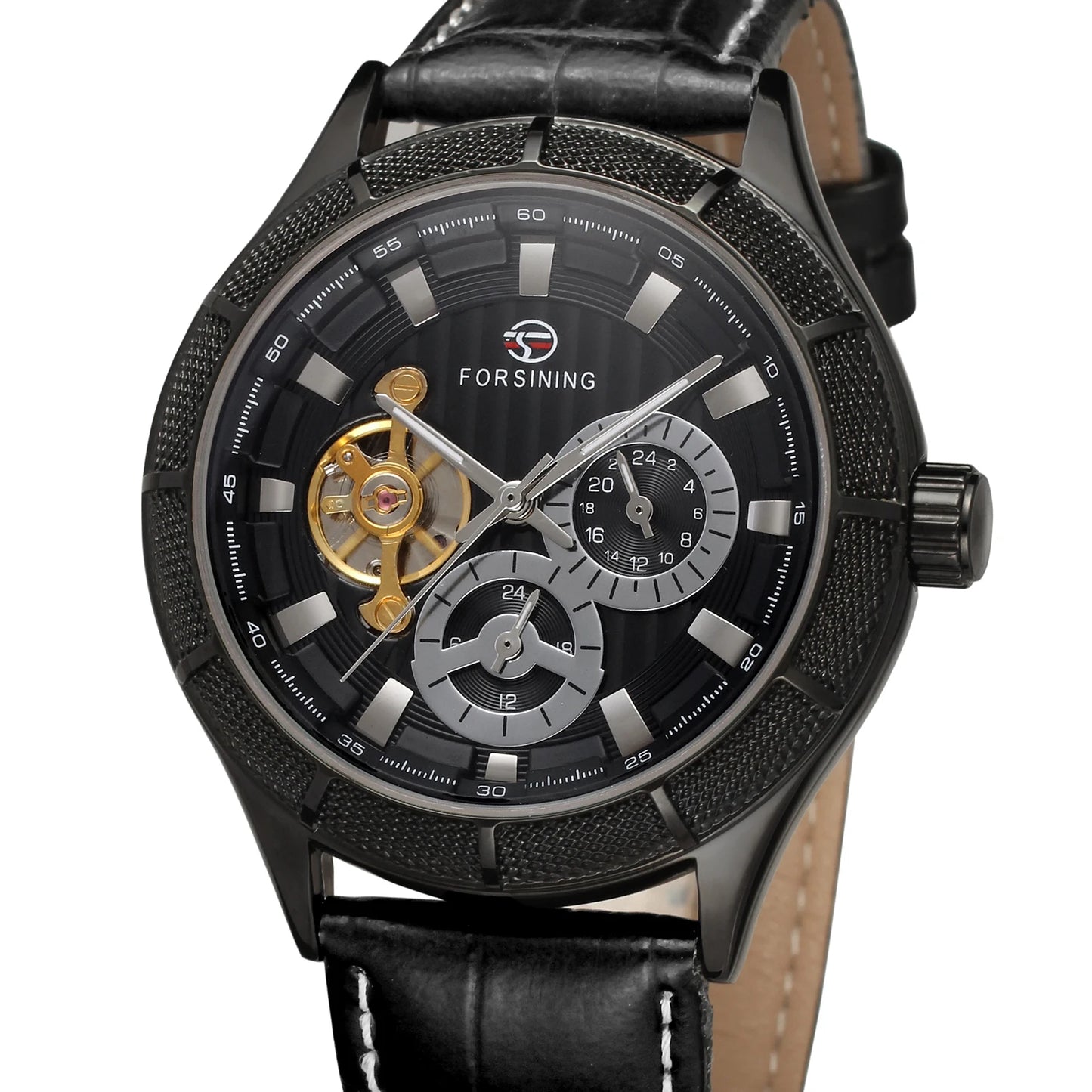 Excellence Tourbillon Skeleton Multifunctional Hands Automatic Movement Man Watch Mechanical Waterproof Male Wrist Watches