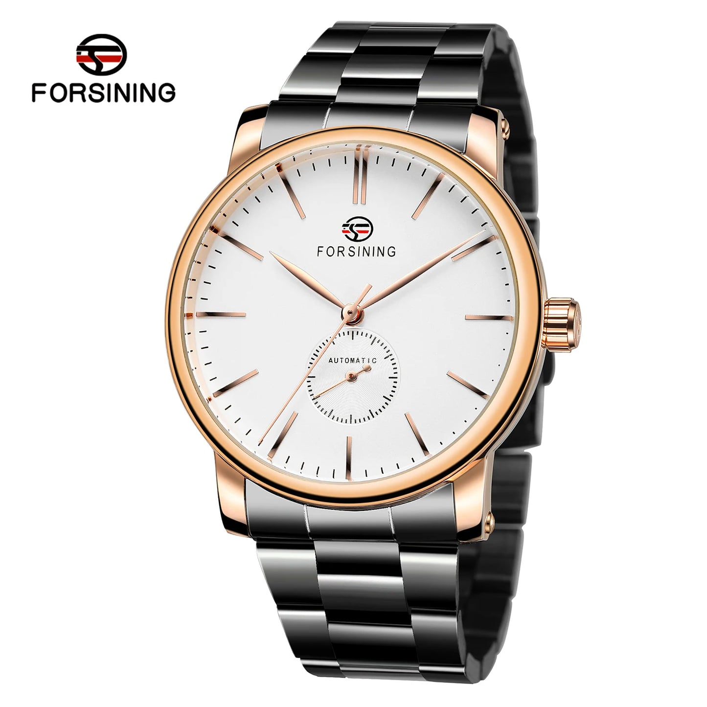 Excellence Luxury Brand Men's Watches Mechanical Movement stainless steel Automatic Self-winding Clock Male Big Dial Wrist Watches