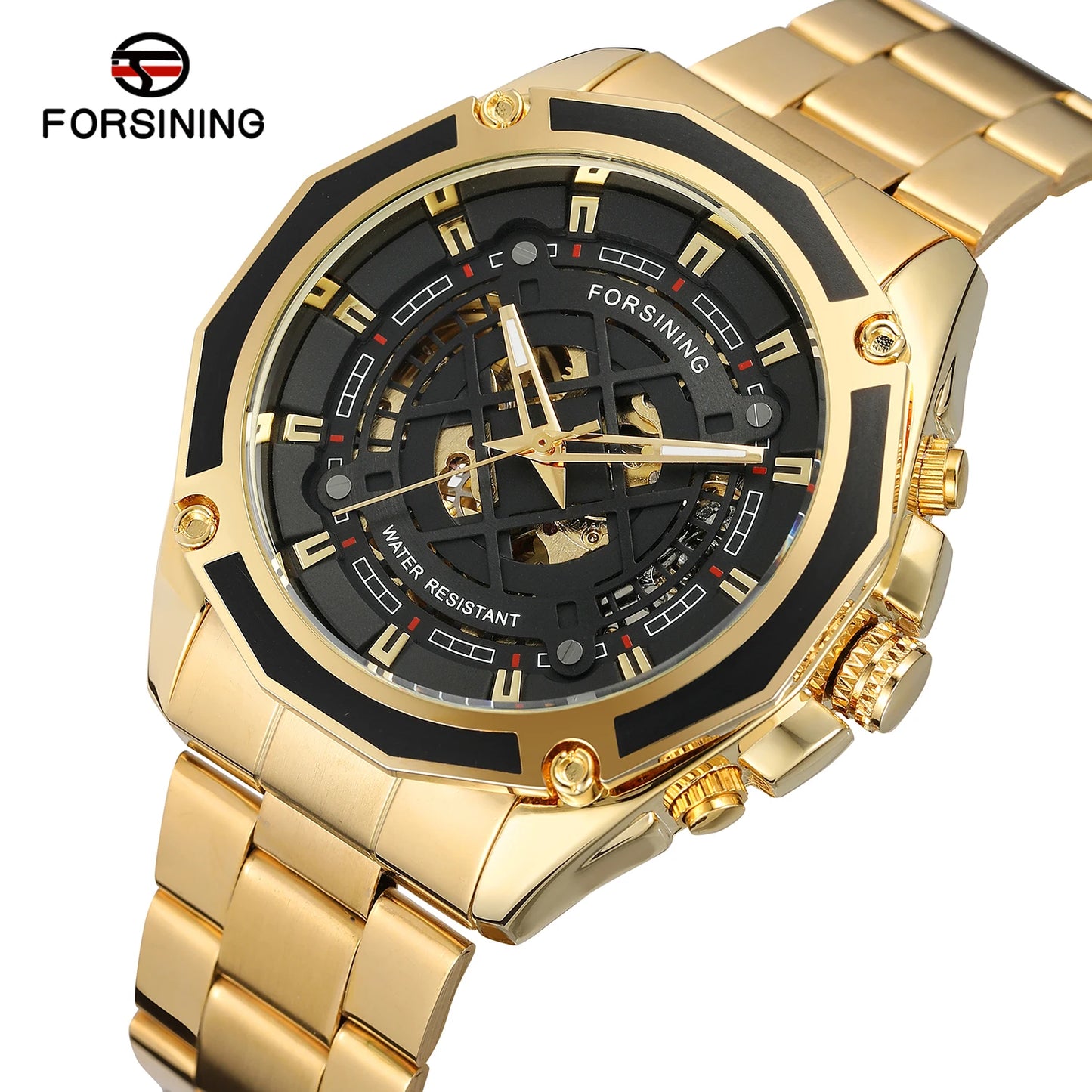 Excellence Original  automatic casual automatic watch 3d full auto tourbillon Skeleton watch