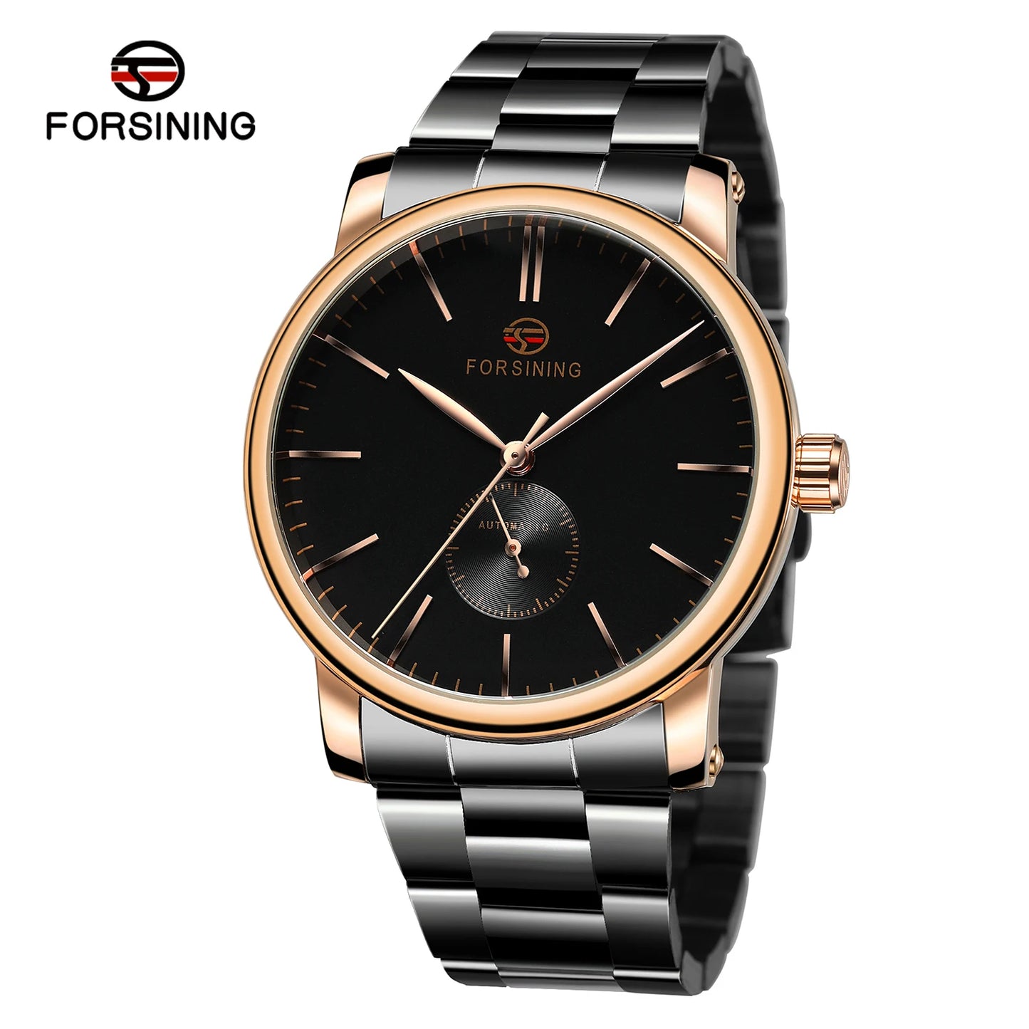 Excellence Luxury Brand Men's Watches Mechanical Movement stainless steel Automatic Self-winding Clock Male Big Dial Wrist Watches