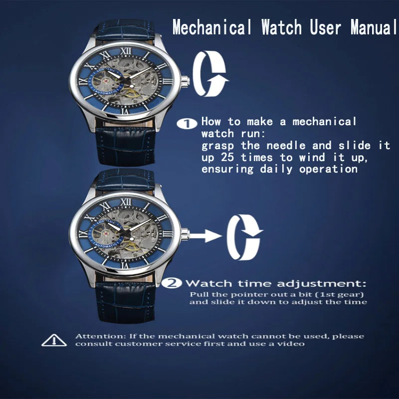 Excellence automatic watch rome wholesale mechanical wristwatches waterproof hollow leather mens watch men gift