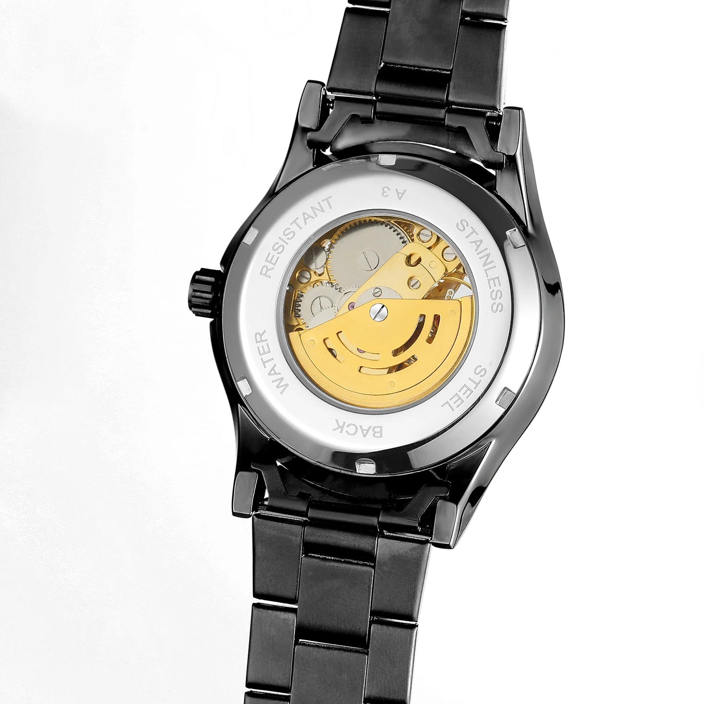 Excellence New Design Winner Original Wrist Watches Luminous Transparent Skeleton Automatic clockwork Luxury automatic