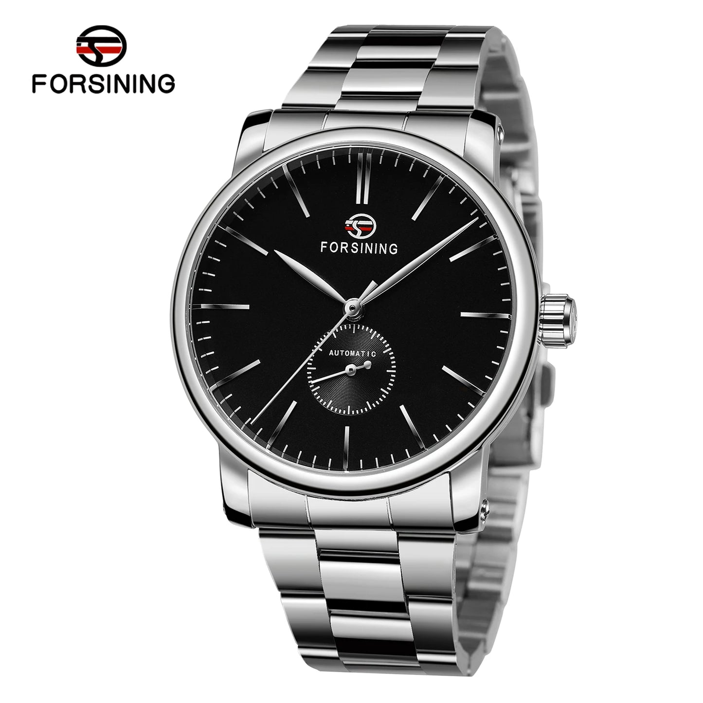 Excellence Luxury Brand Men's Watches Mechanical Movement stainless steel Automatic Self-winding Clock Male Big Dial Wrist Watches