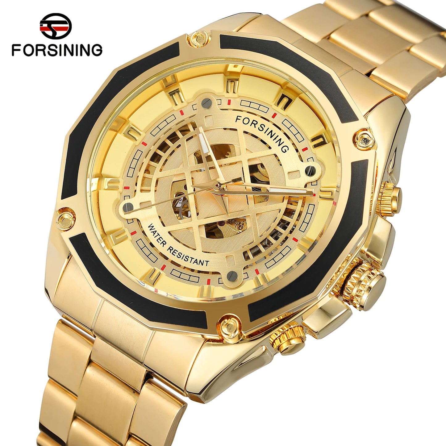 Excellence Original  automatic casual automatic watch 3d full auto tourbillon Skeleton watch