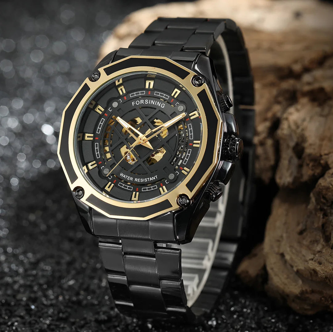 Excellence Original  automatic casual automatic watch 3d full auto tourbillon Skeleton watch